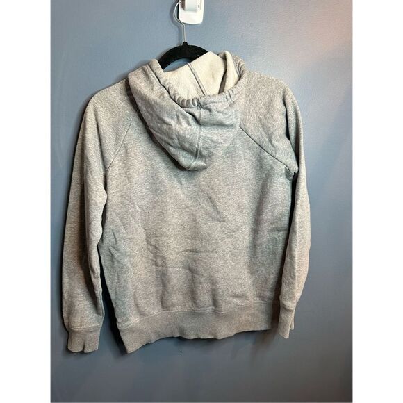 Under Armour Rival Fleece Hoodie Jacket Grey Pullover Loose Fit Womens Size XS - Picture 4 of 4